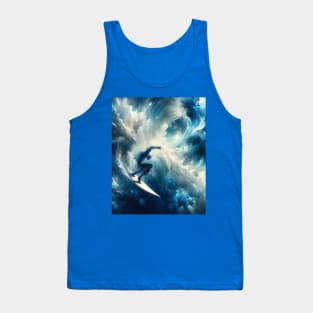 Surfing Ocean Wave surfboarding Tank Top